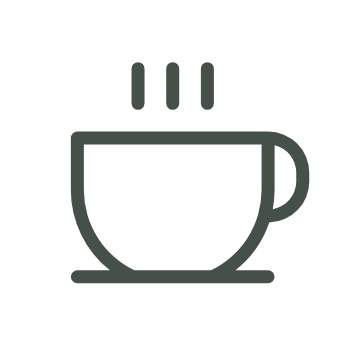 A coffee cup icon.