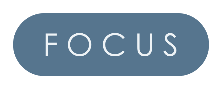 The FOCUS label in Dusty Blue.